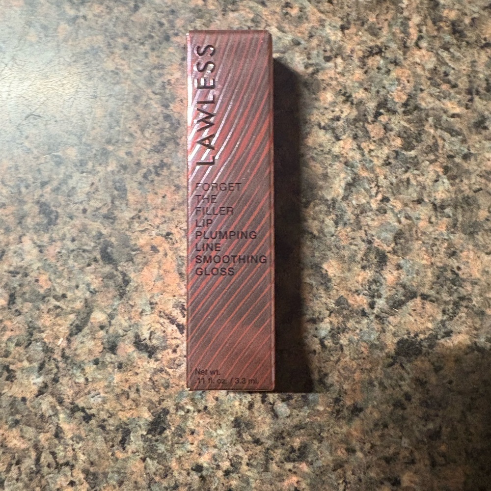 LAWLESS FORGET THE FILLER Cherry Vanilla Lip Gloss